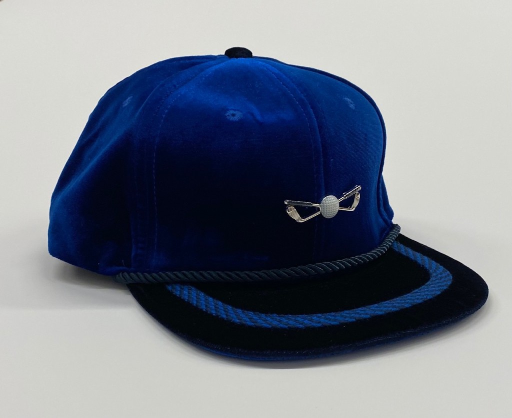 Blueberry ll Velour Adjustable Golf Hat